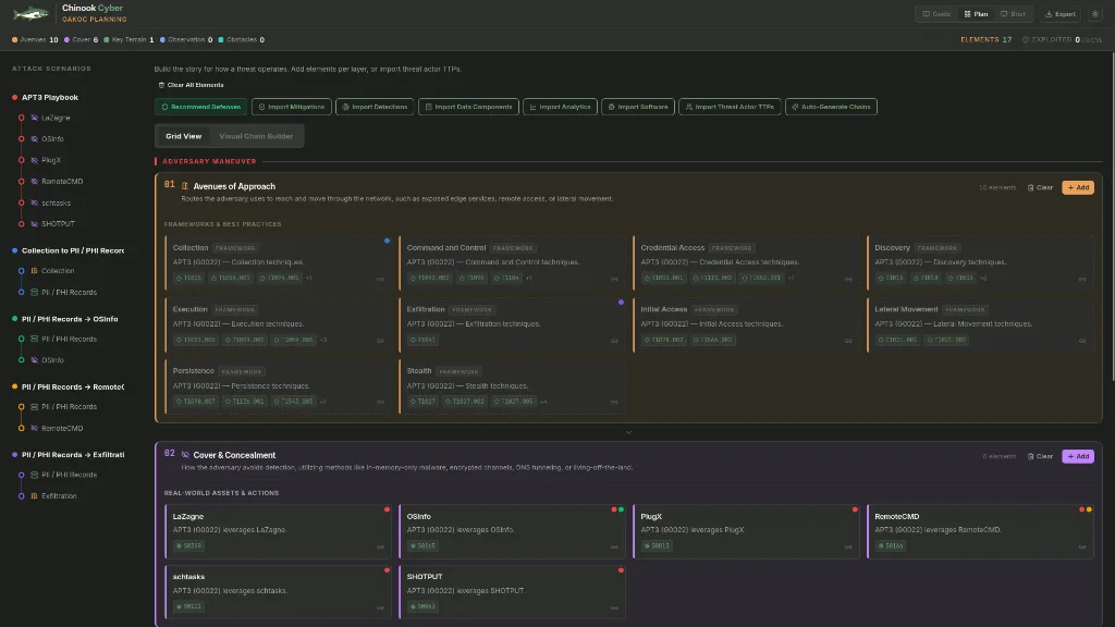 Cyber Planner Screenshot